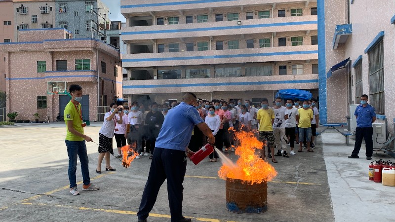 嘉友组织消防演练，提高嘉人消防意识