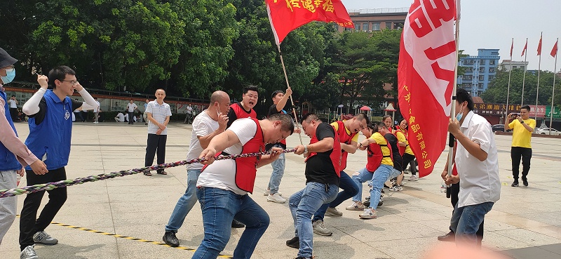 厉害了我的嘉人们！石碣镇第八届青年职工趣味运动会J9九游会AG真人官网获团体“二等奖”