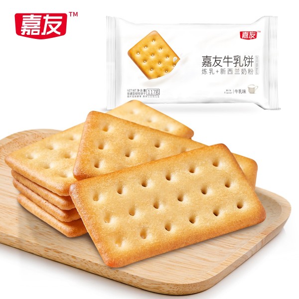 嘉友牛乳饼干牛乳味117g